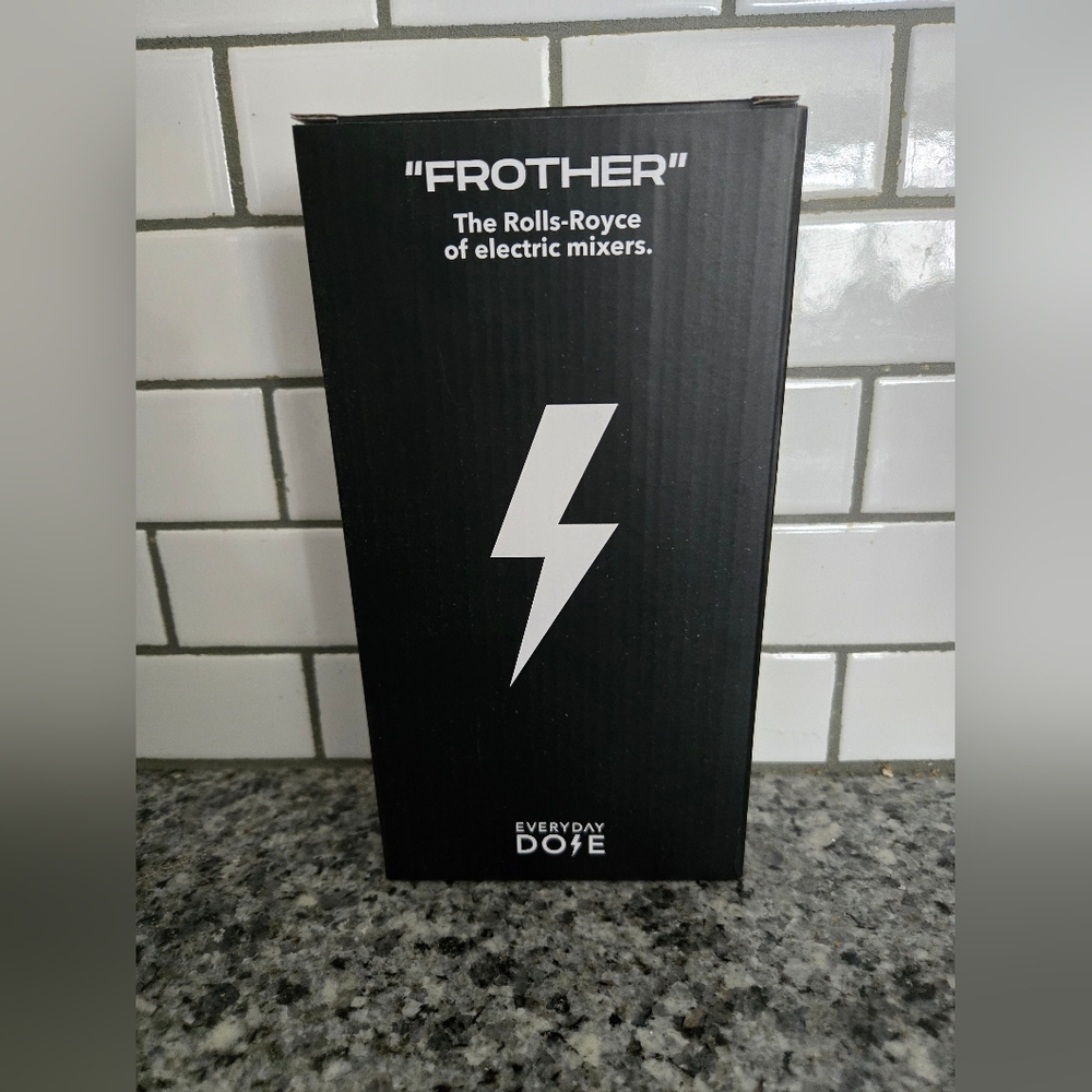 Everyday Dose Frother New In Open Box ~ Rechargeable